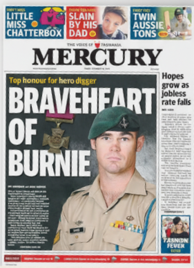 MERCURY HOBART newspaper detail image